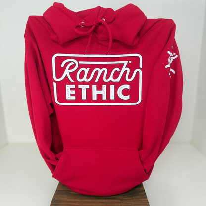 Red Logo Hoodie