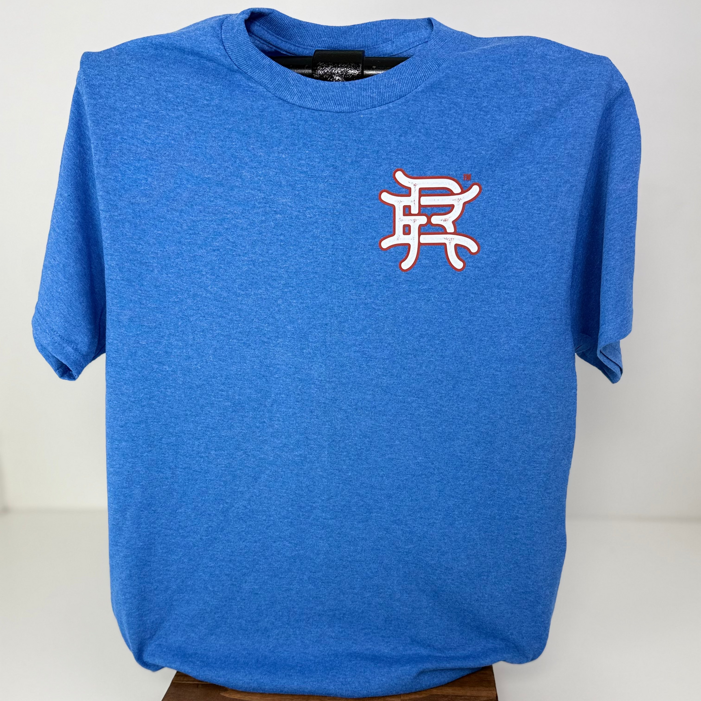 Heather Royal Logo Tee