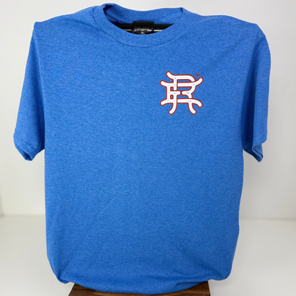 Heather Royal Logo Tee