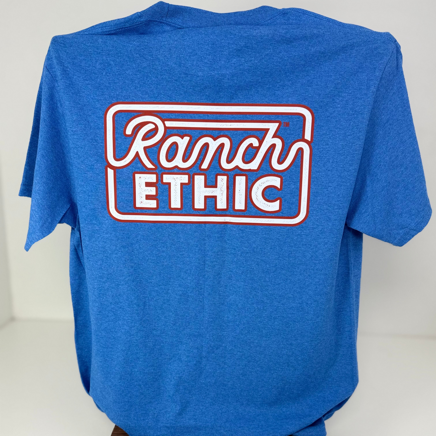 Heather Royal Logo Tee