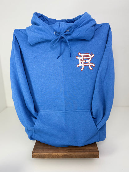 Heather Royal Logo Hoodie