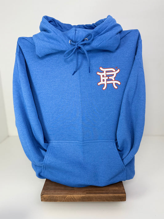 Heather Royal Logo Hoodie