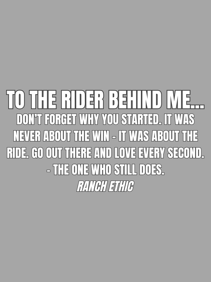 To the Rider Behind Me Tee