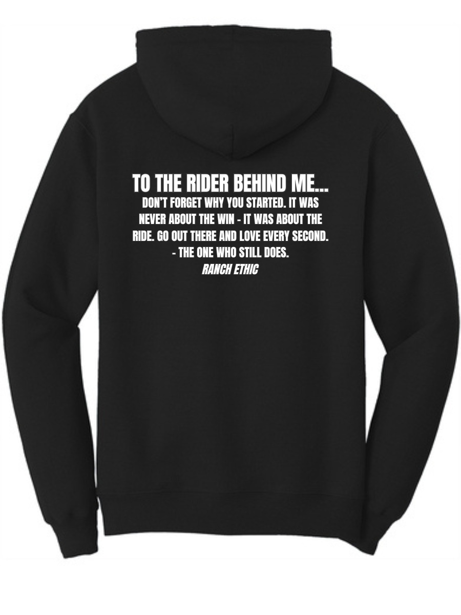 To The Rider Behind Me Hoodie