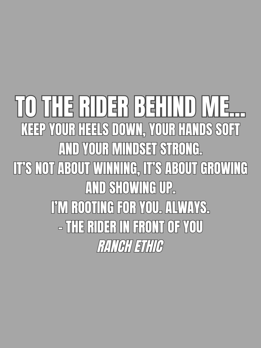 To the Rider Behind Me Tee