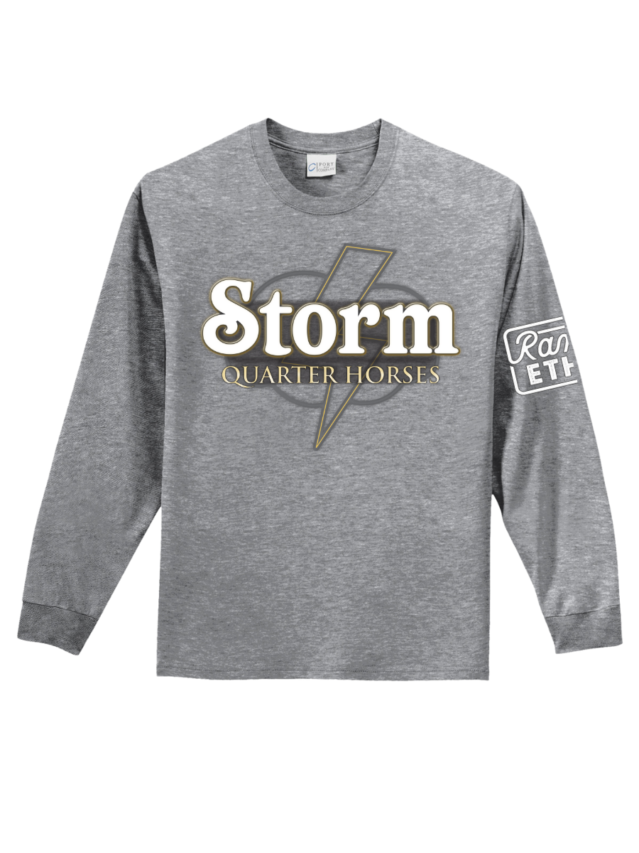 Storm Quarter Horses Logo Long Sleeve