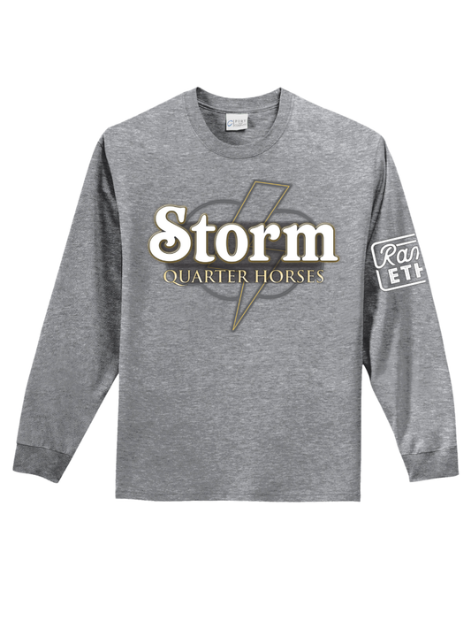 Storm Quarter Horses Logo Long Sleeve
