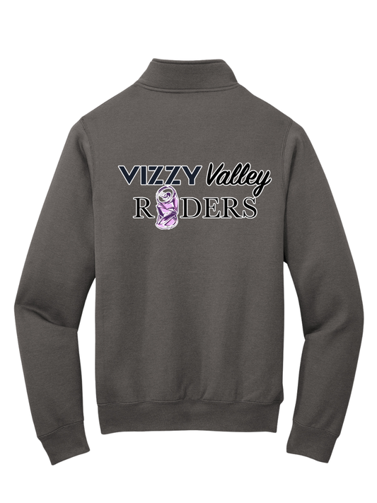 Vizzy Valley Riders Logo Quarterzip