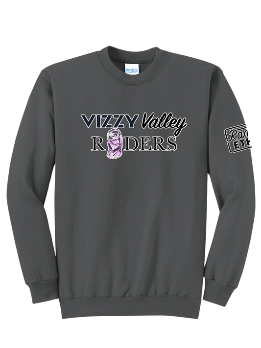 Vizzy Valley Riders Logo Crewneck