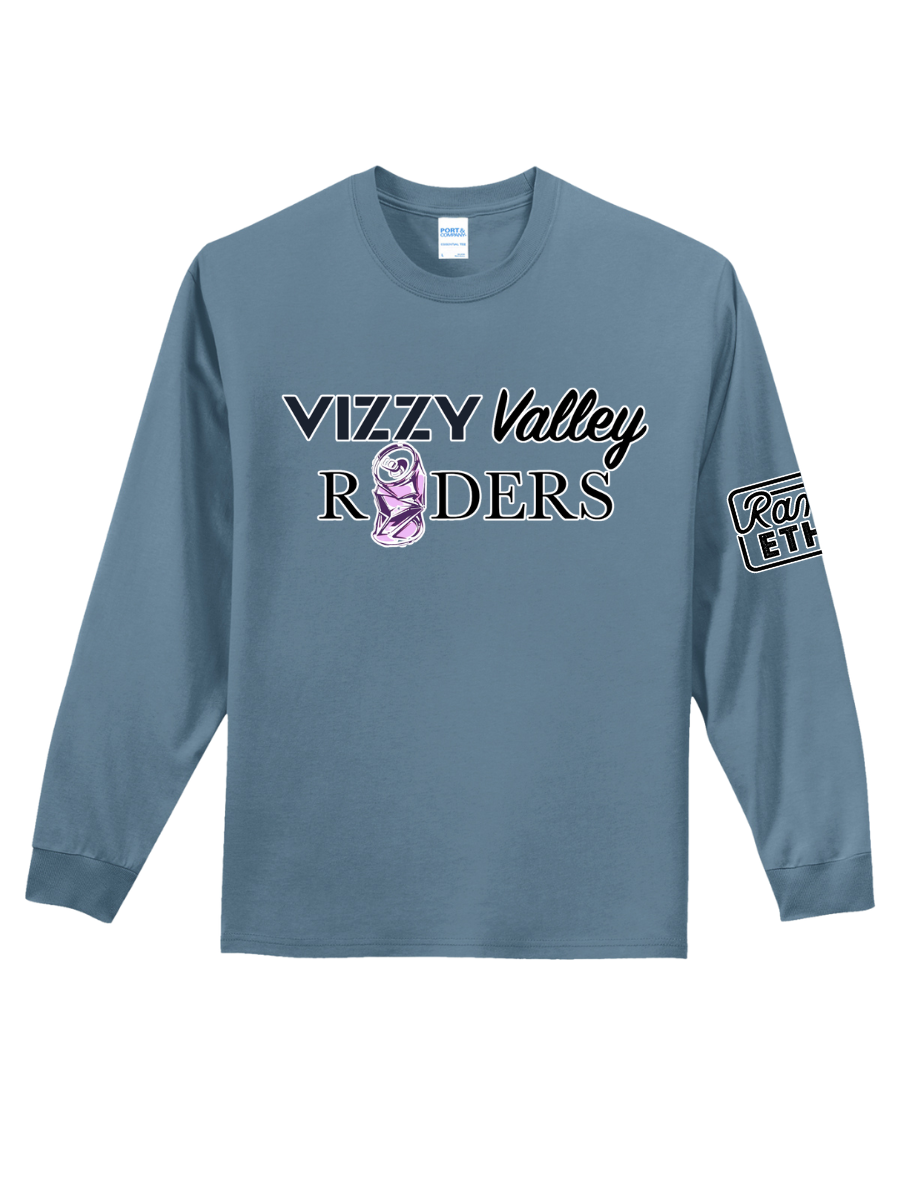 Vizzy Valley Riders Logo Long Sleeve