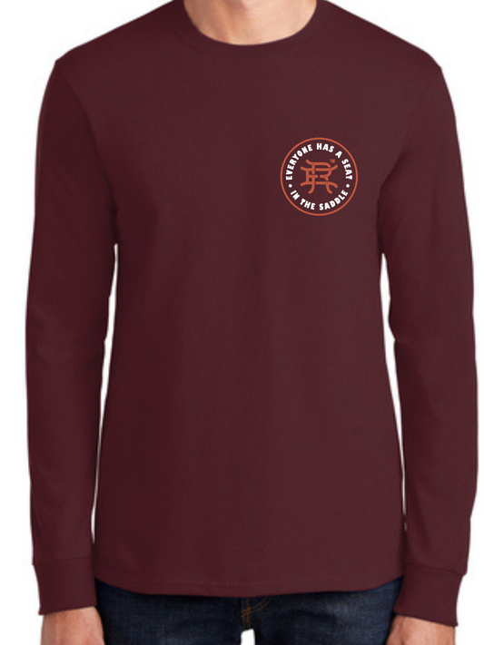 Maroon Logo Long Sleeve