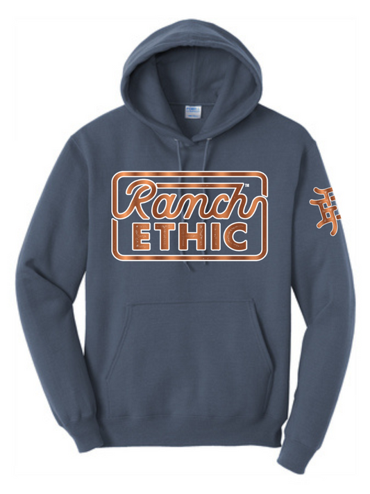 Frosted Copper Logo Hoodie
