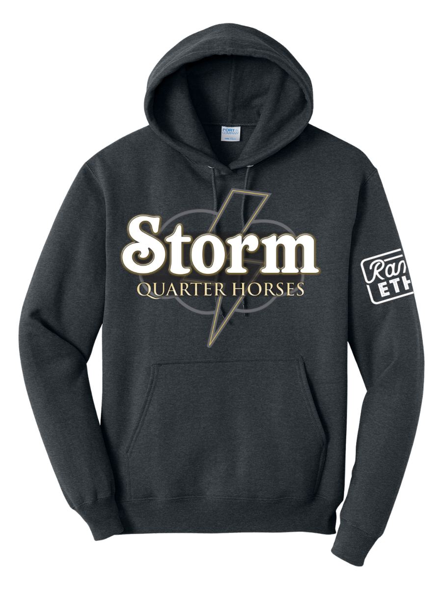 Storm Quarter Horses Logo Hoodie
