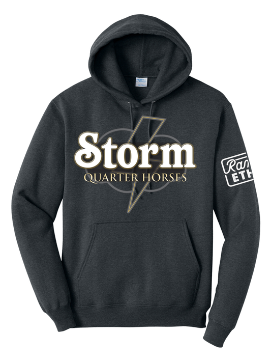 Storm Quarter Horses Logo Hoodie