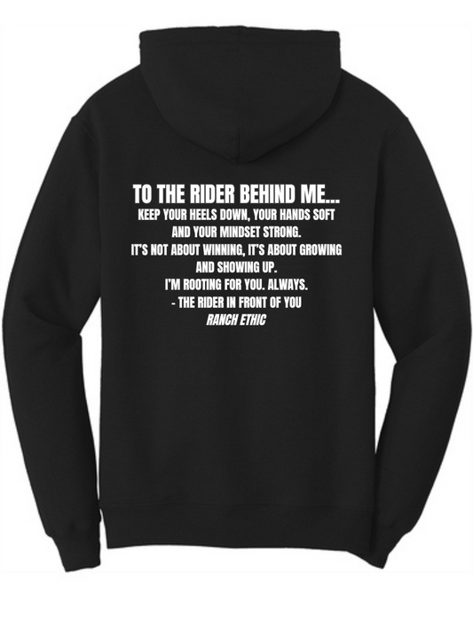 To The Rider Behind Me Hoodie