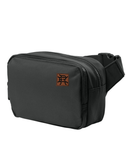 Double Zipper Logo Crossbody