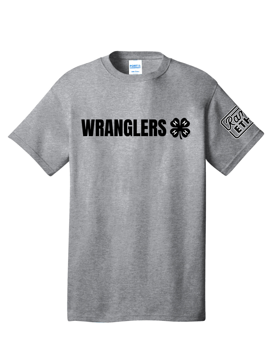 Wranglers 4-H Name List Tee