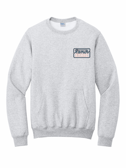 Ash Logo Crewneck with Pocket